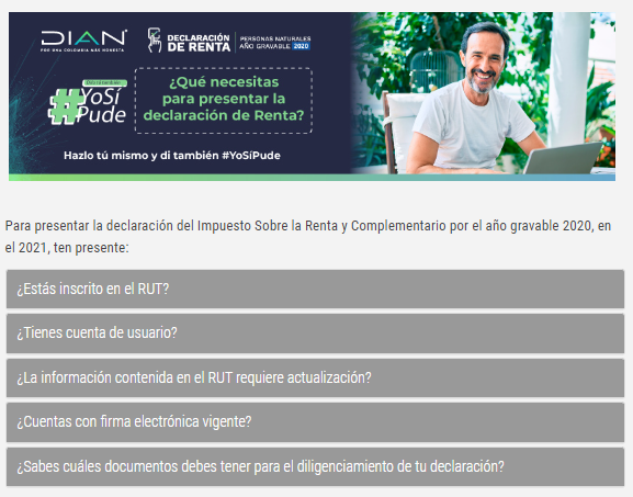 que necesitas para daclarar la renta